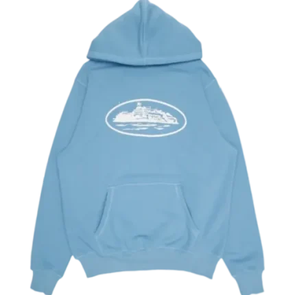 Corteiz Alcatraz Hoodie Blue