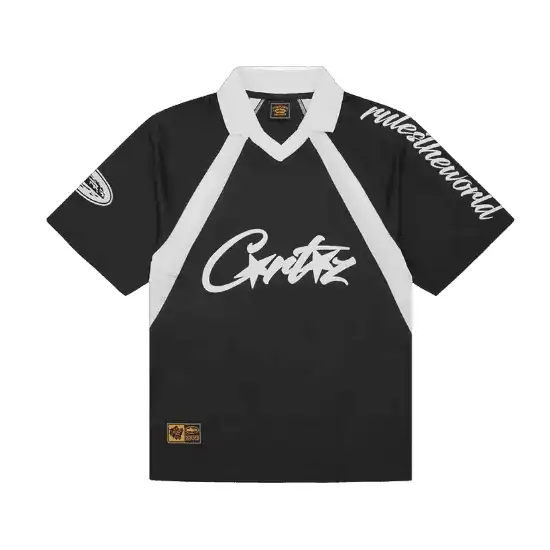 Corteiz Allstarz Football T Shirt Black