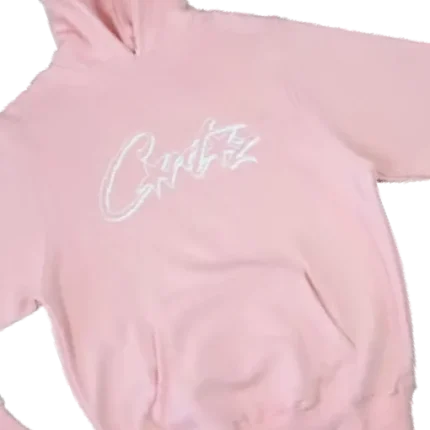 Corteiz Allstarz Hoodie Pink