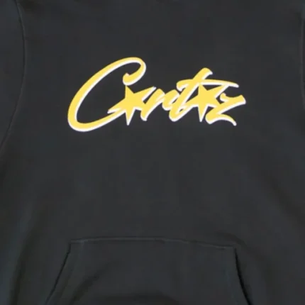 Corteiz Allstarz Hoodie – Black