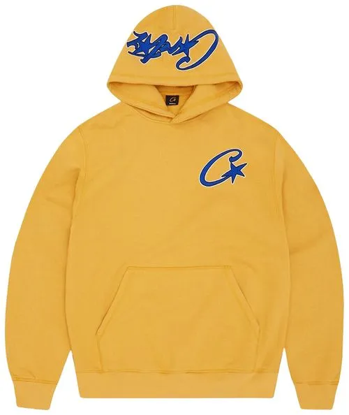 Corteiz C Star Hoodie Mustard