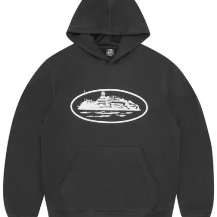 Corteiz CRTZ Alcatraz Hoodie Black