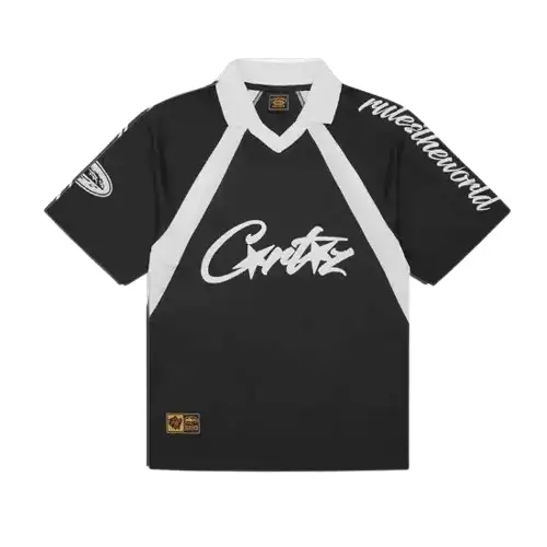 Corteiz Allstarz Football T Shirt Black