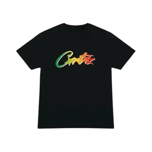 Corteiz Allstarz Gradient Carni T Shirt Black