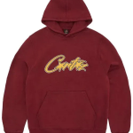 Corteiz Allstarz Hoodie Maroon