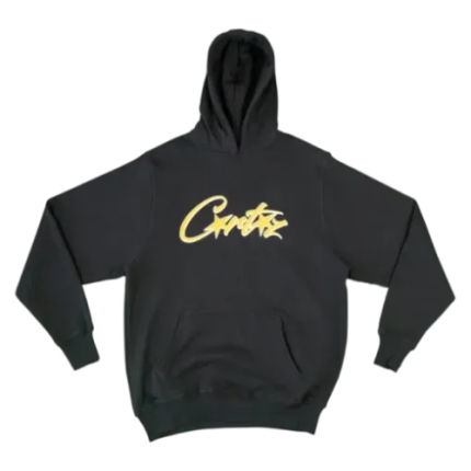 Corteiz Allstarz Hoodie – Black